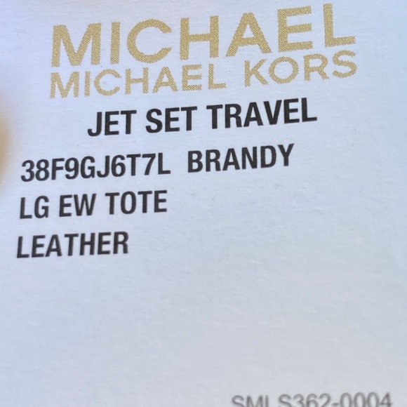 NWT Michael Kors LG EW Leather tote handbag - Picture 6 of 10